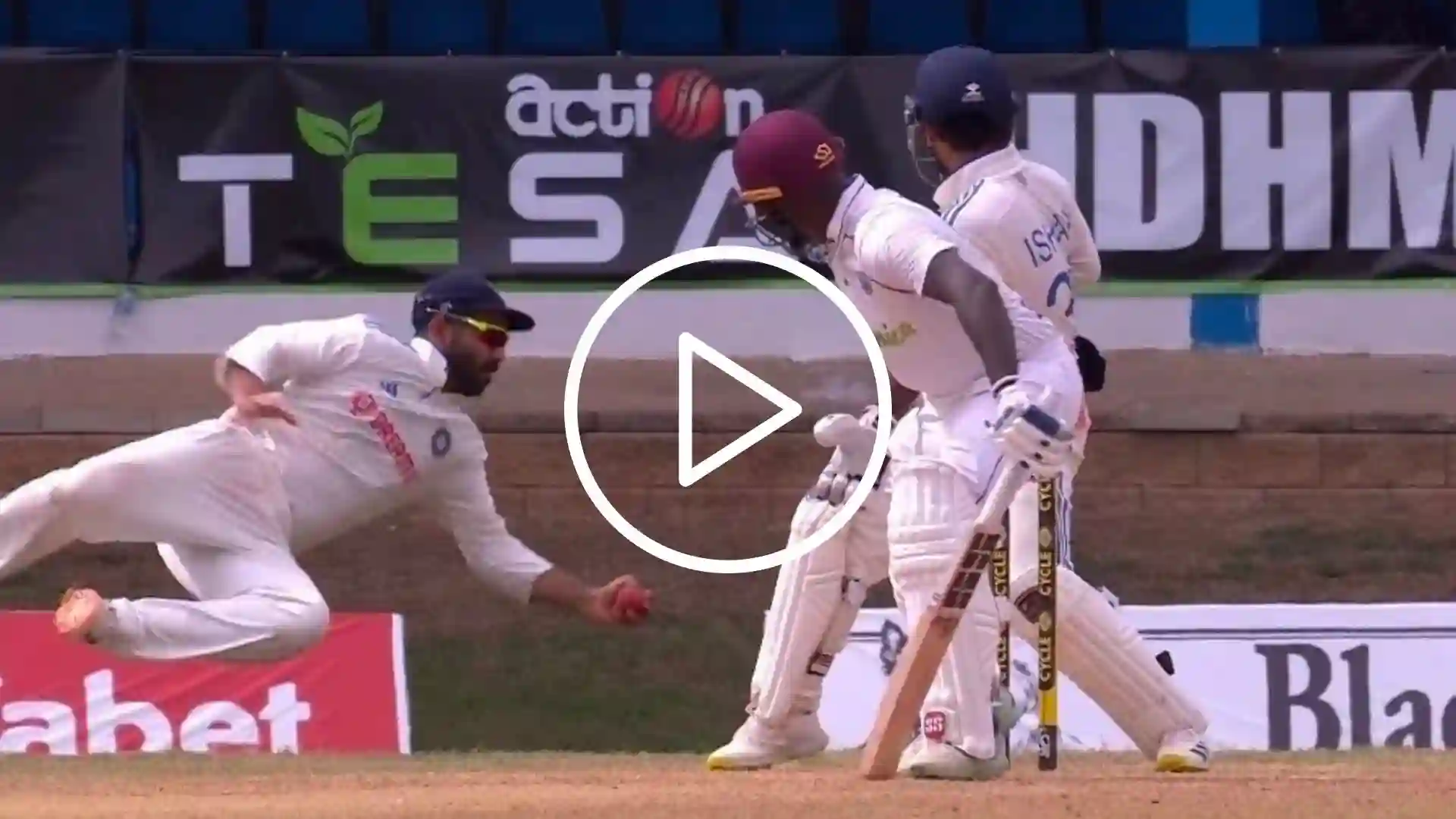 [Watch] Ajinkya Rahane Flaunts Reflexes; Plucks A Low Hanging Catch At Slips